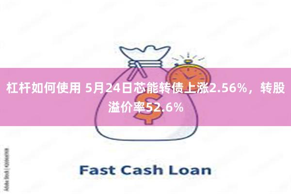 杠杆如何使用 5月24日芯能转债上涨2.56%，转股溢价率52.6%