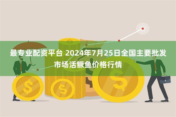 最专业配资平台 2024年7月25日全国主要批发市场活鳜鱼价格行情