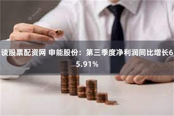 谈股票配资网 申能股份：第三季度净利润同比增长65.91%